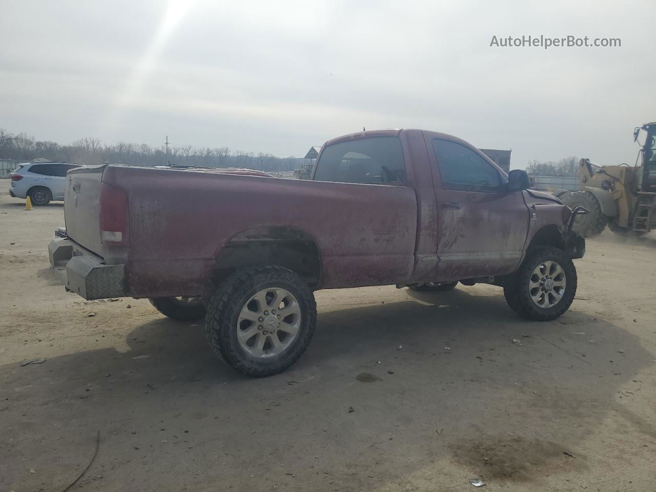 2006 Dodge Ram 2500 St Red vin: 3D3KS26C26G242509