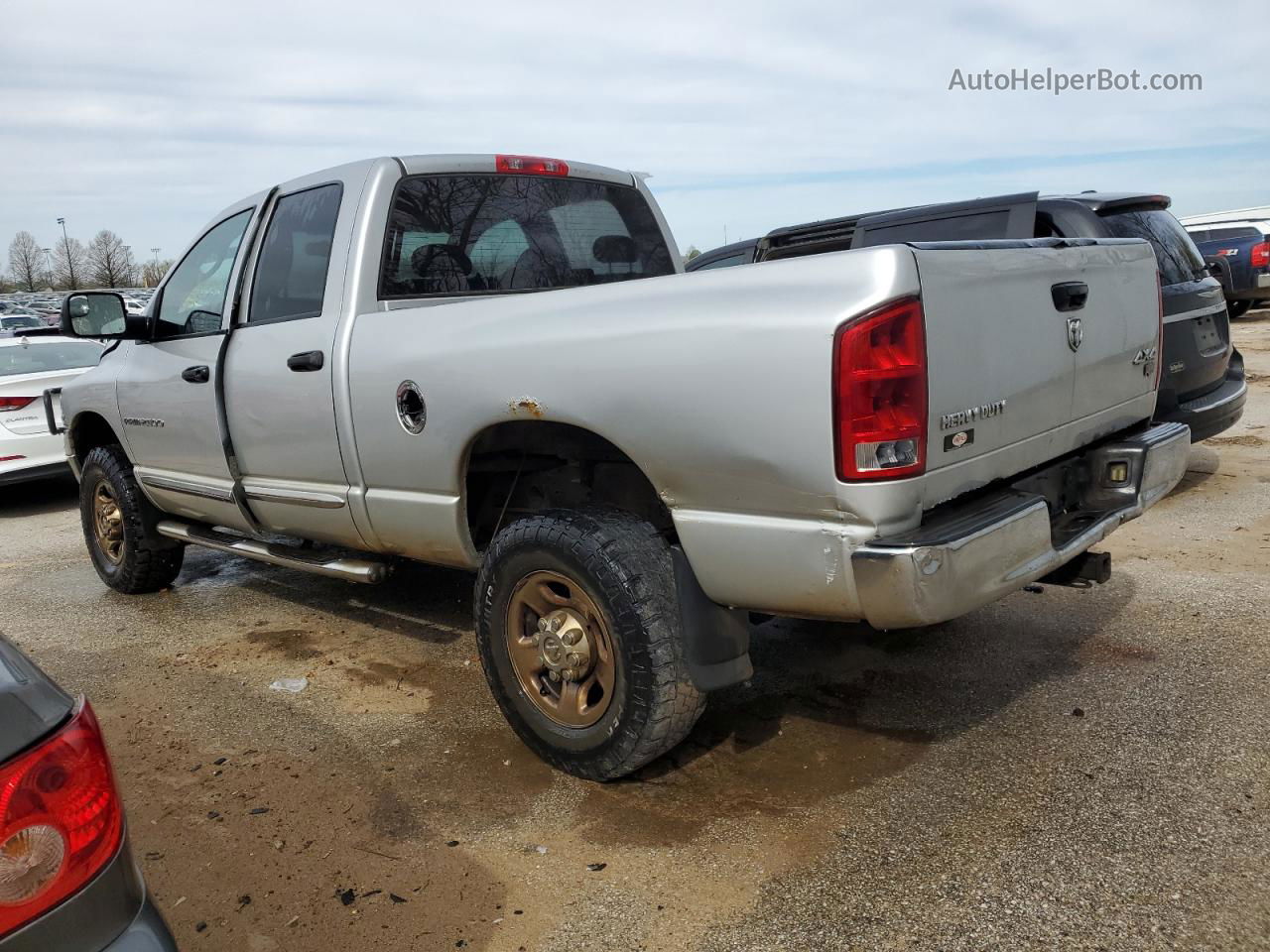 2005 Dodge Ram 2500 St Серебряный vin: 3D3KS28C65G768573