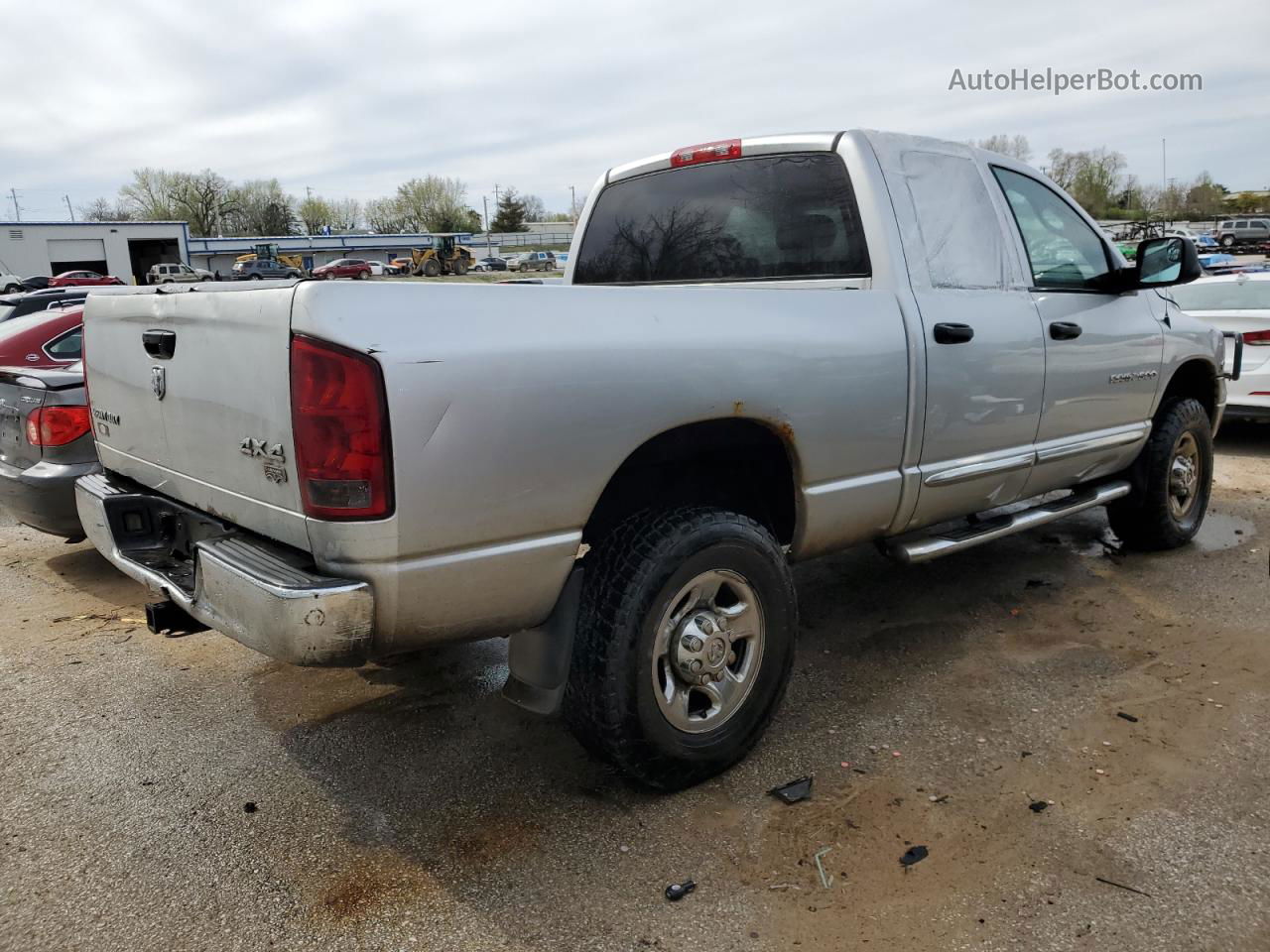 2005 Dodge Ram 2500 St Silver vin: 3D3KS28C65G768573