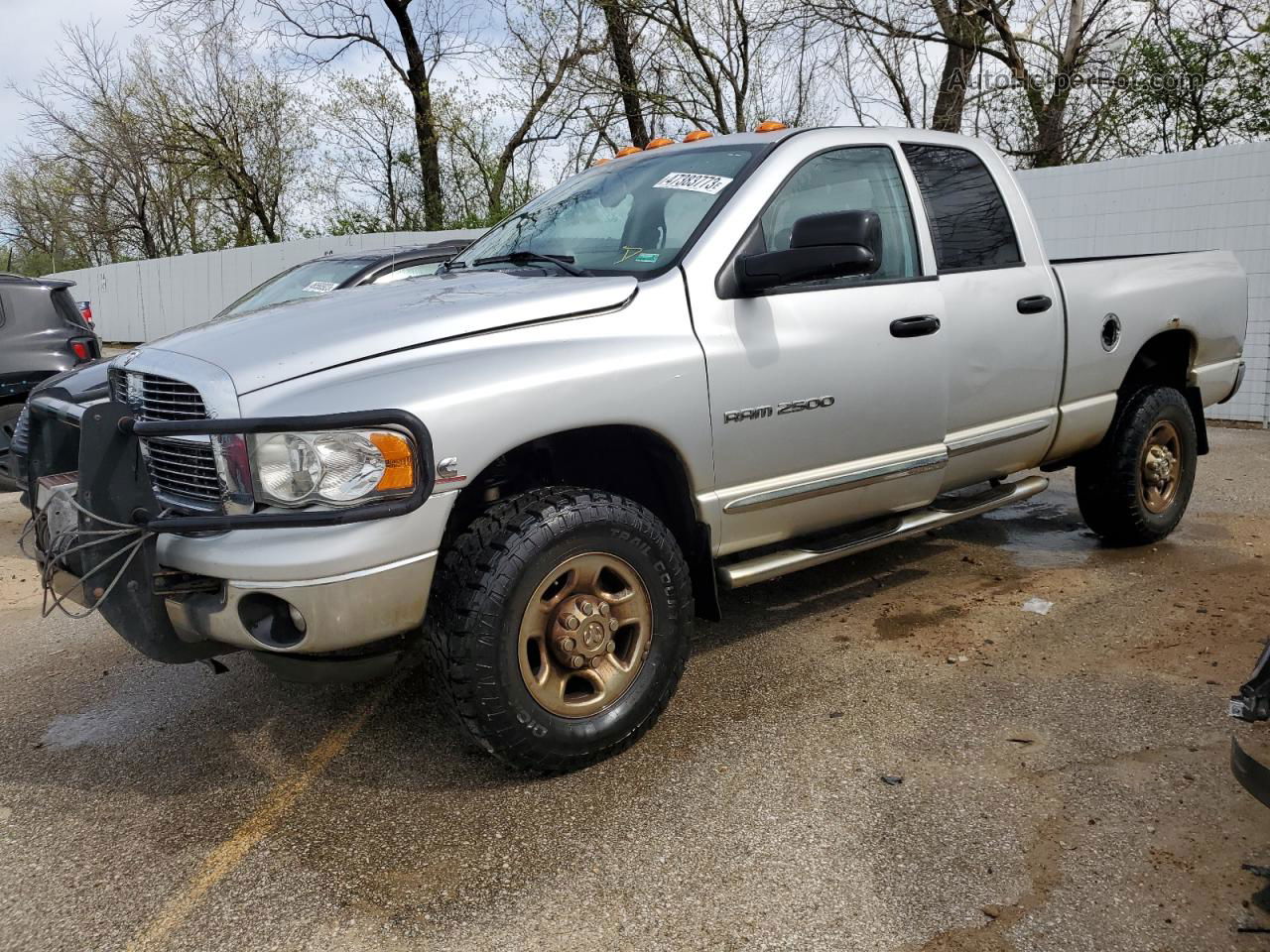 2005 Dodge Ram 2500 St Silver vin: 3D3KS28C65G768573