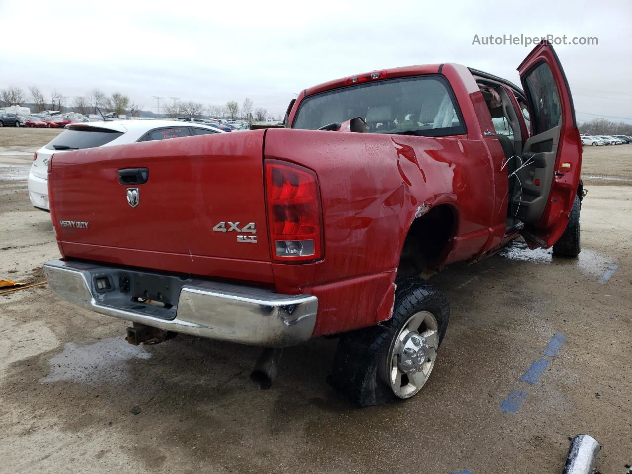 2006 Dodge Ram 2500  Burgundy vin: 3D3KS29C16G219802