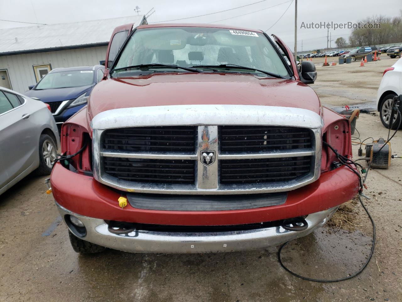 2006 Dodge Ram 2500  Burgundy vin: 3D3KS29C16G219802