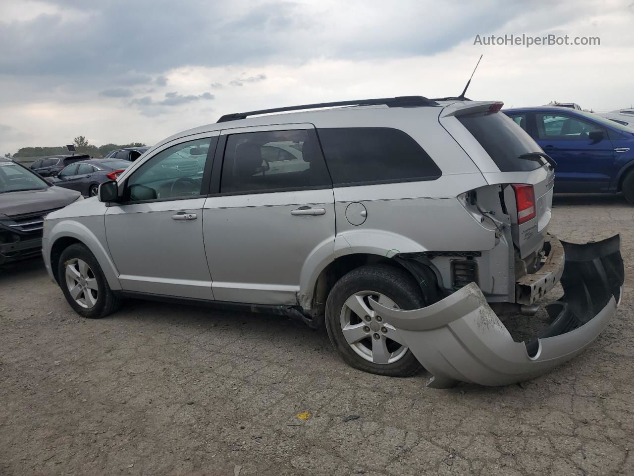 2011 Dodge Journey Mainstreet Silver vin: 3D4PG1FG0BT527081