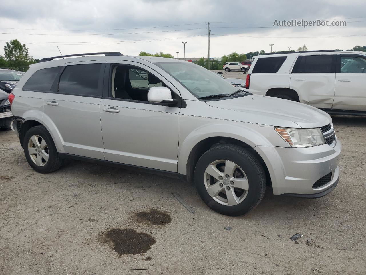 2011 Dodge Journey Mainstreet Silver vin: 3D4PG1FG0BT527081