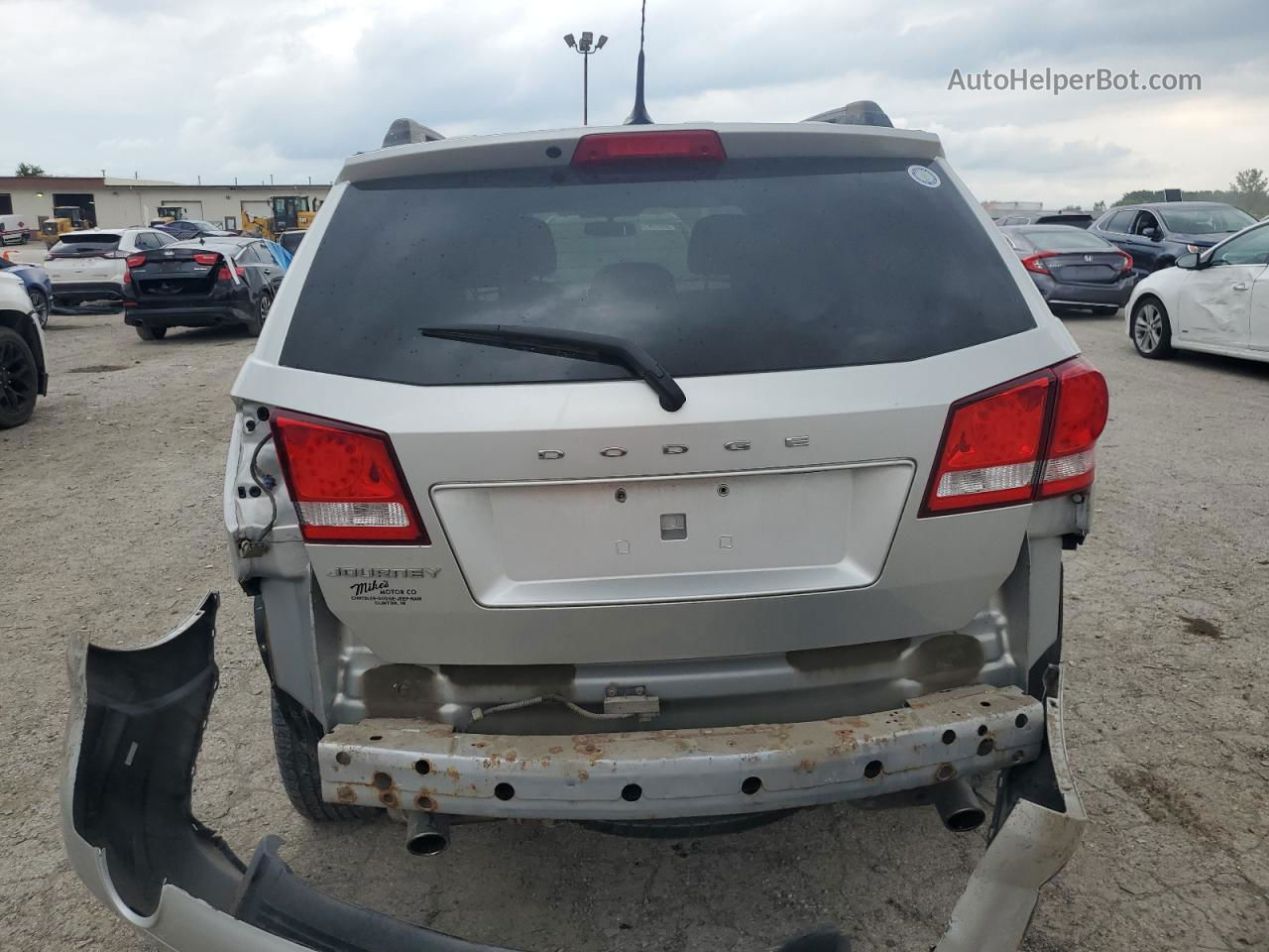 2011 Dodge Journey Mainstreet Silver vin: 3D4PG1FG0BT527081