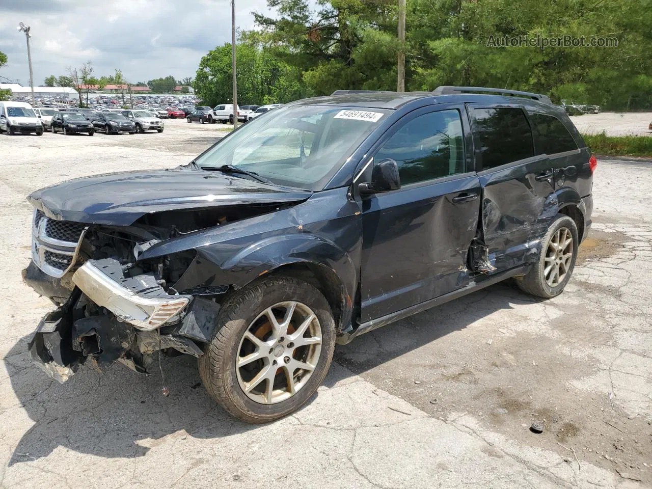 2011 Dodge Journey Mainstreet Black vin: 3D4PG1FG0BT540915