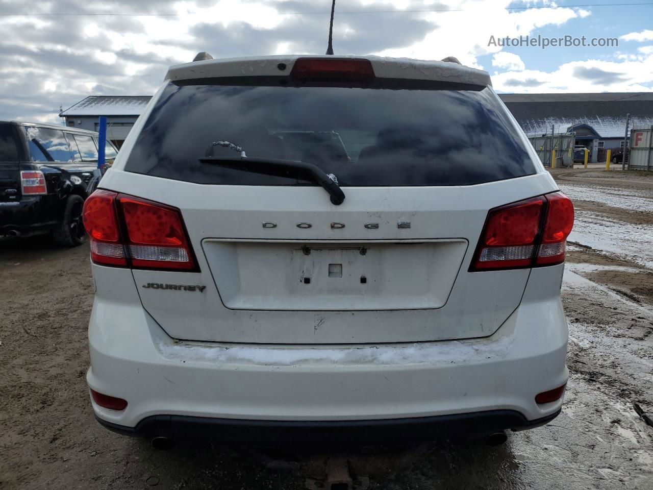 2011 Dodge Journey Mainstreet White vin: 3D4PG1FG0BT552627