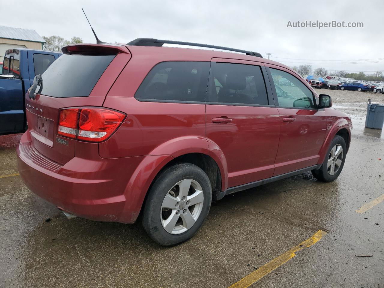 2011 Dodge Journey Mainstreet Burgundy vin: 3D4PG1FG1BT501850