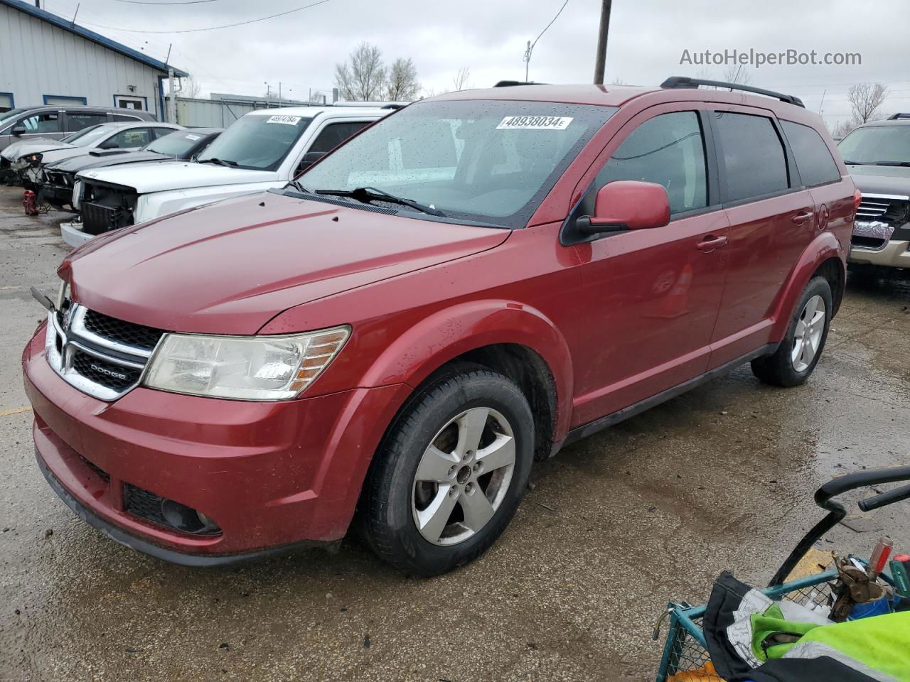 2011 Dodge Journey Mainstreet Burgundy vin: 3D4PG1FG1BT501850