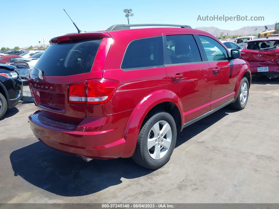 2011 Dodge Journey Mainstreet Red vin: 3D4PG1FG1BT503100