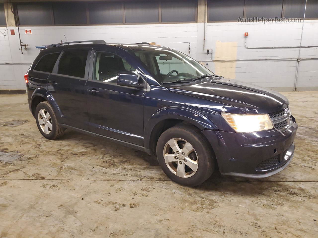 2011 Dodge Journey Mainstreet Синий vin: 3D4PG1FG1BT505249