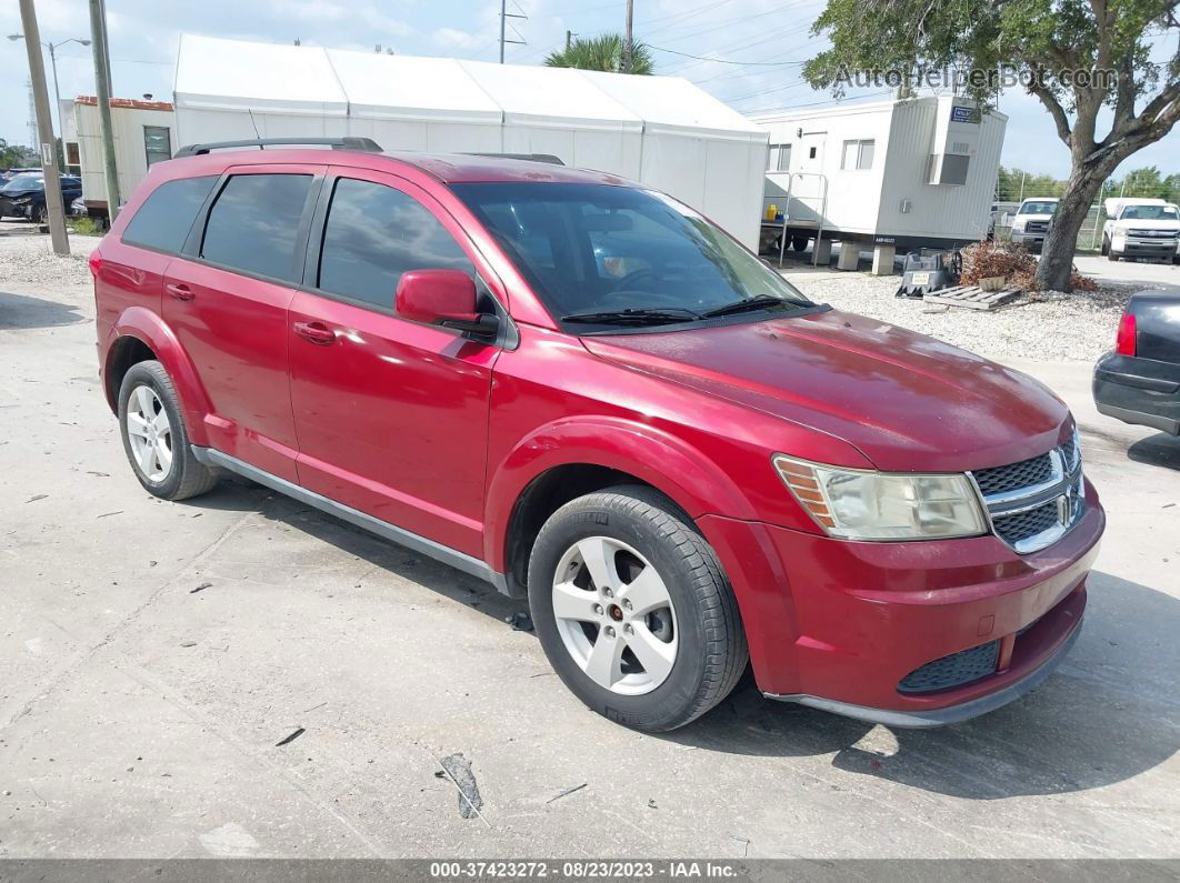 2011 Dodge Journey Mainstreet Red vin: 3D4PG1FG1BT505736