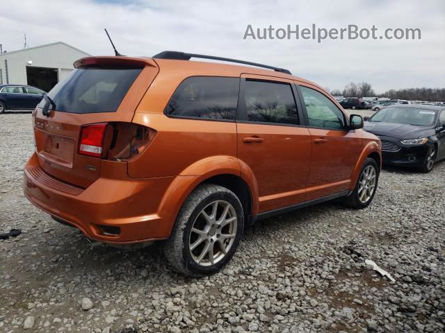 2011 Dodge Journey Mainstreet Оранжевый vin: 3D4PG1FG1BT540602