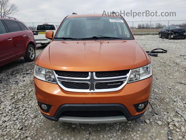 2011 Dodge Journey Mainstreet Оранжевый vin: 3D4PG1FG1BT540602