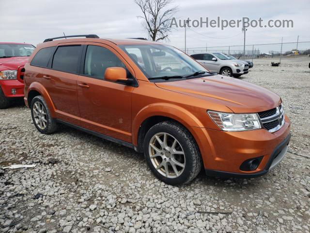 2011 Dodge Journey Mainstreet Оранжевый vin: 3D4PG1FG1BT540602