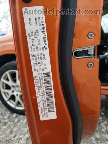 2011 Dodge Journey Mainstreet Orange vin: 3D4PG1FG1BT540602