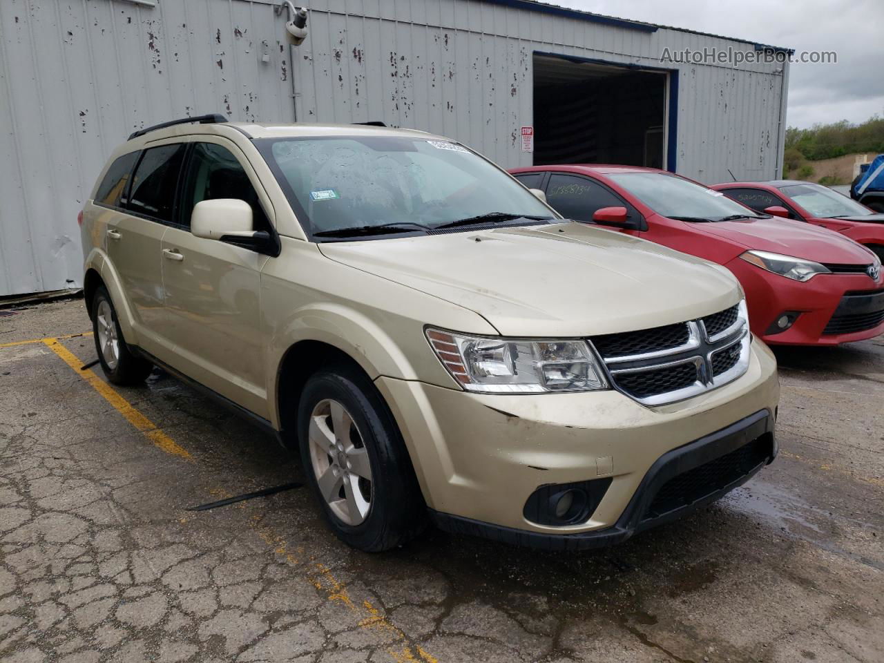 2011 Dodge Journey Mainstreet Бежевый vin: 3D4PG1FG1BT544181