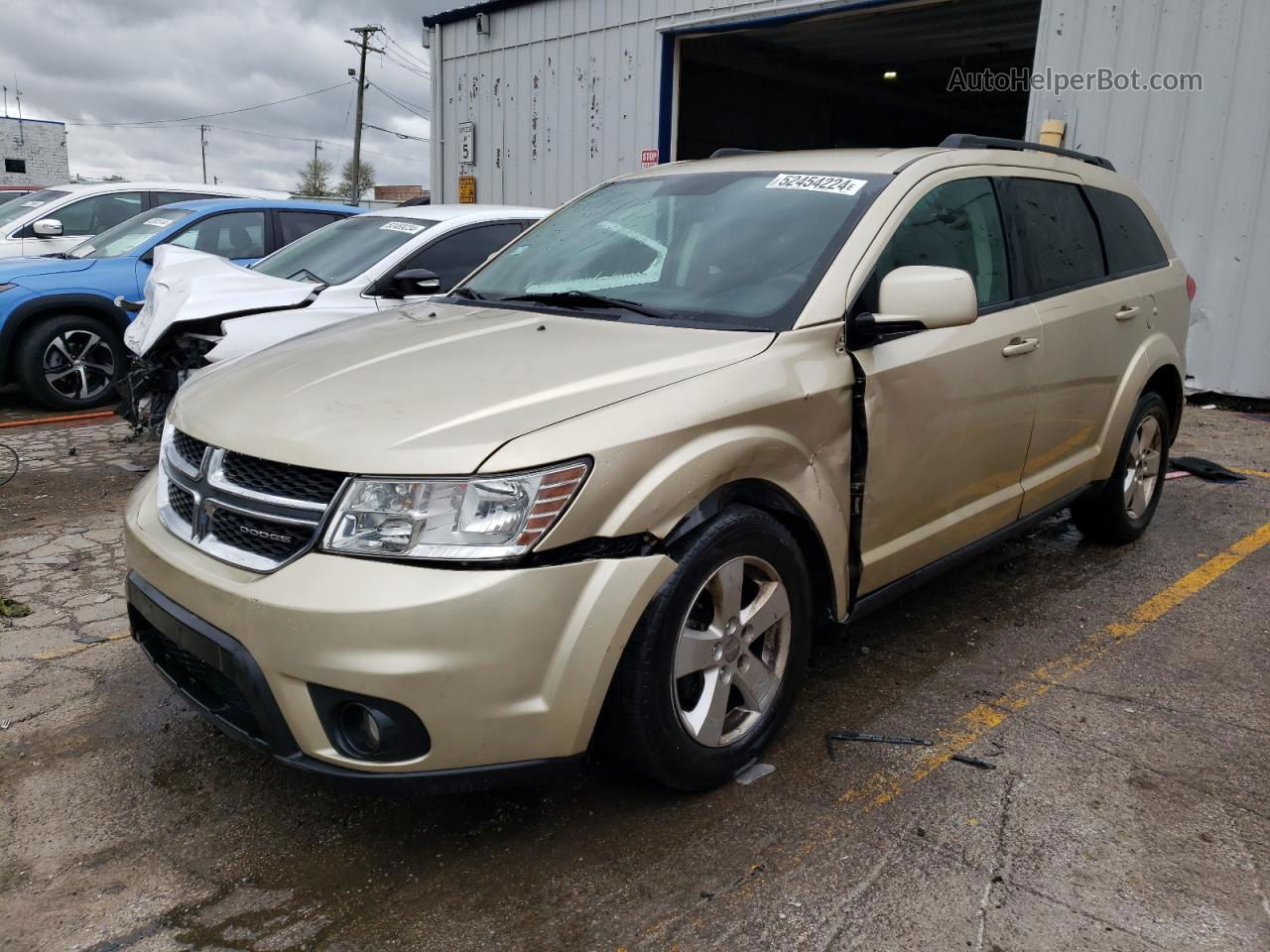 2011 Dodge Journey Mainstreet Бежевый vin: 3D4PG1FG1BT544181