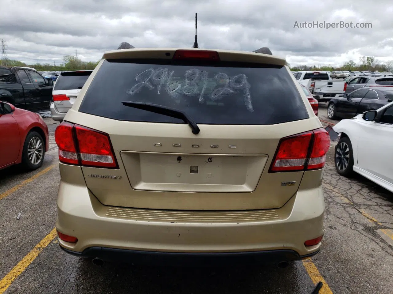 2011 Dodge Journey Mainstreet Бежевый vin: 3D4PG1FG1BT544181