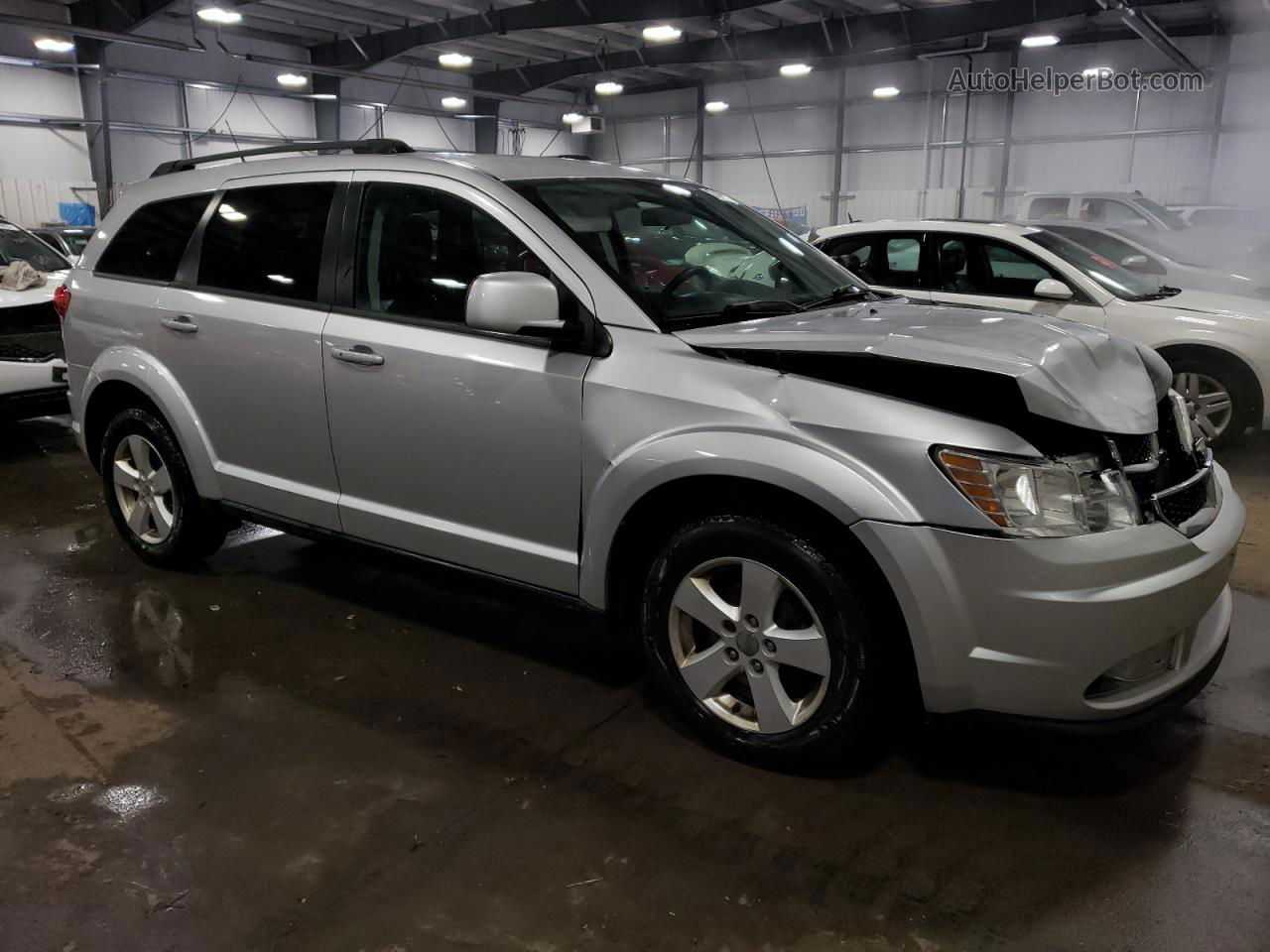 2011 Dodge Journey Mainstreet Silver vin: 3D4PG1FG2BT506667