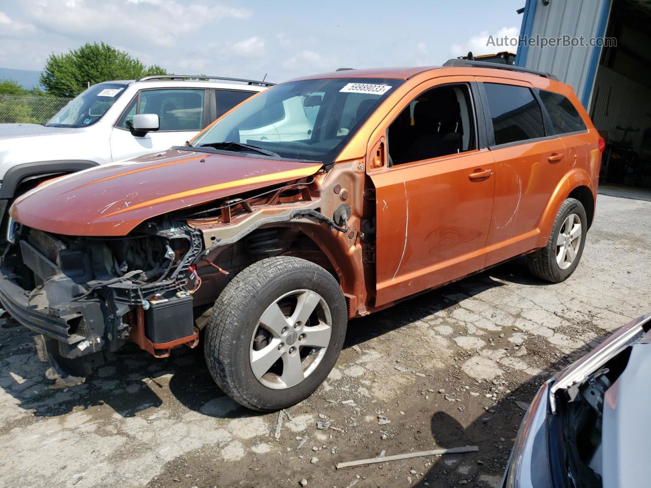 2011 Dodge Journey Mainstreet Orange vin: 3D4PG1FG2BT513943