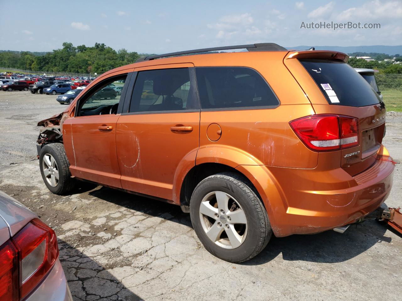 2011 Dodge Journey Mainstreet Orange vin: 3D4PG1FG2BT513943