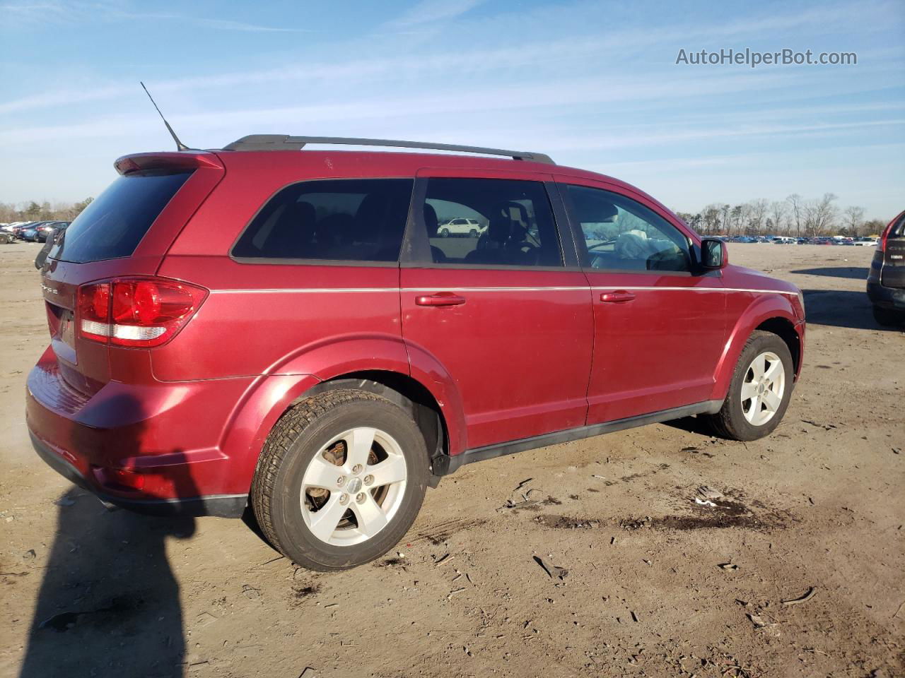 2011 Dodge Journey Mainstreet Красный vin: 3D4PG1FG2BT538261