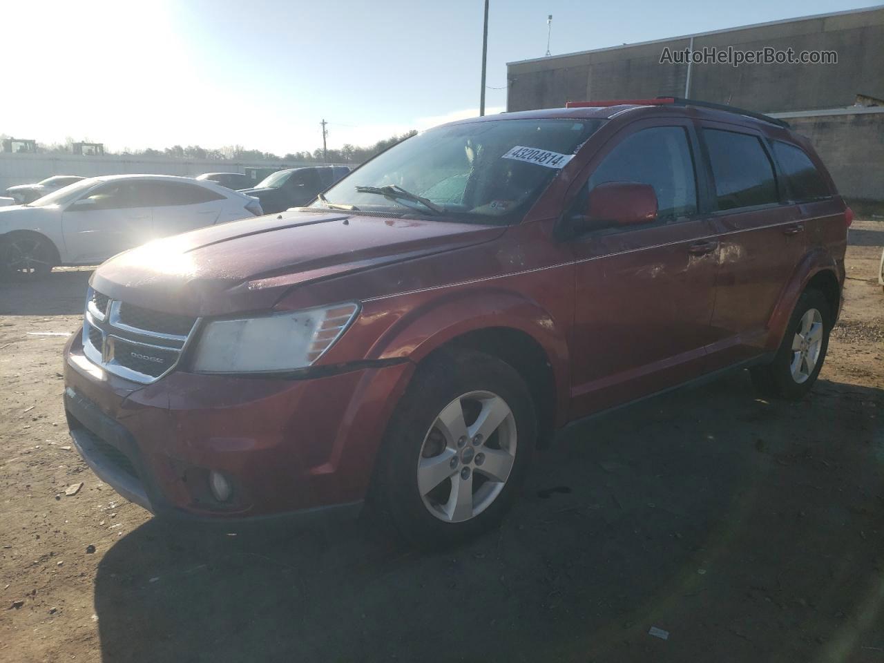 2011 Dodge Journey Mainstreet Red vin: 3D4PG1FG2BT538261