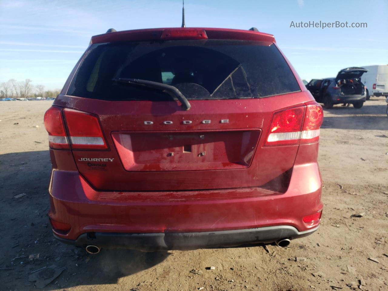 2011 Dodge Journey Mainstreet Red vin: 3D4PG1FG2BT538261