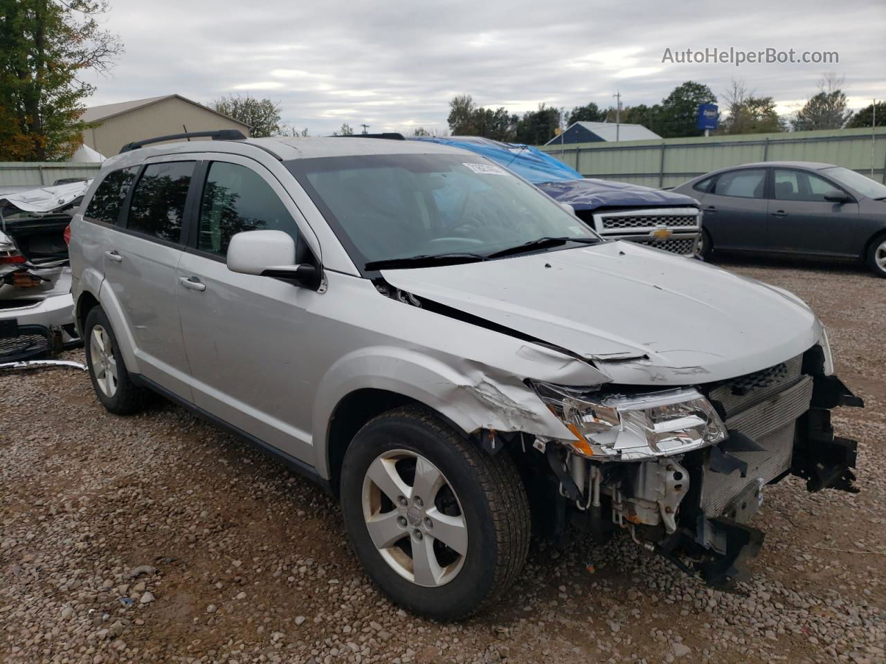 2011 Dodge Journey Mainstreet Silver vin: 3D4PG1FG2BT543234