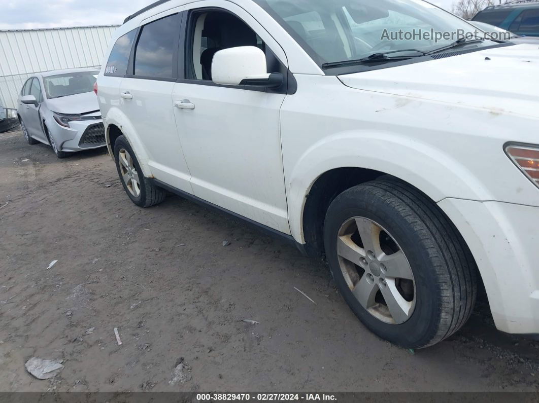 2011 Dodge Journey Mainstreet Белый vin: 3D4PG1FG3BT500456