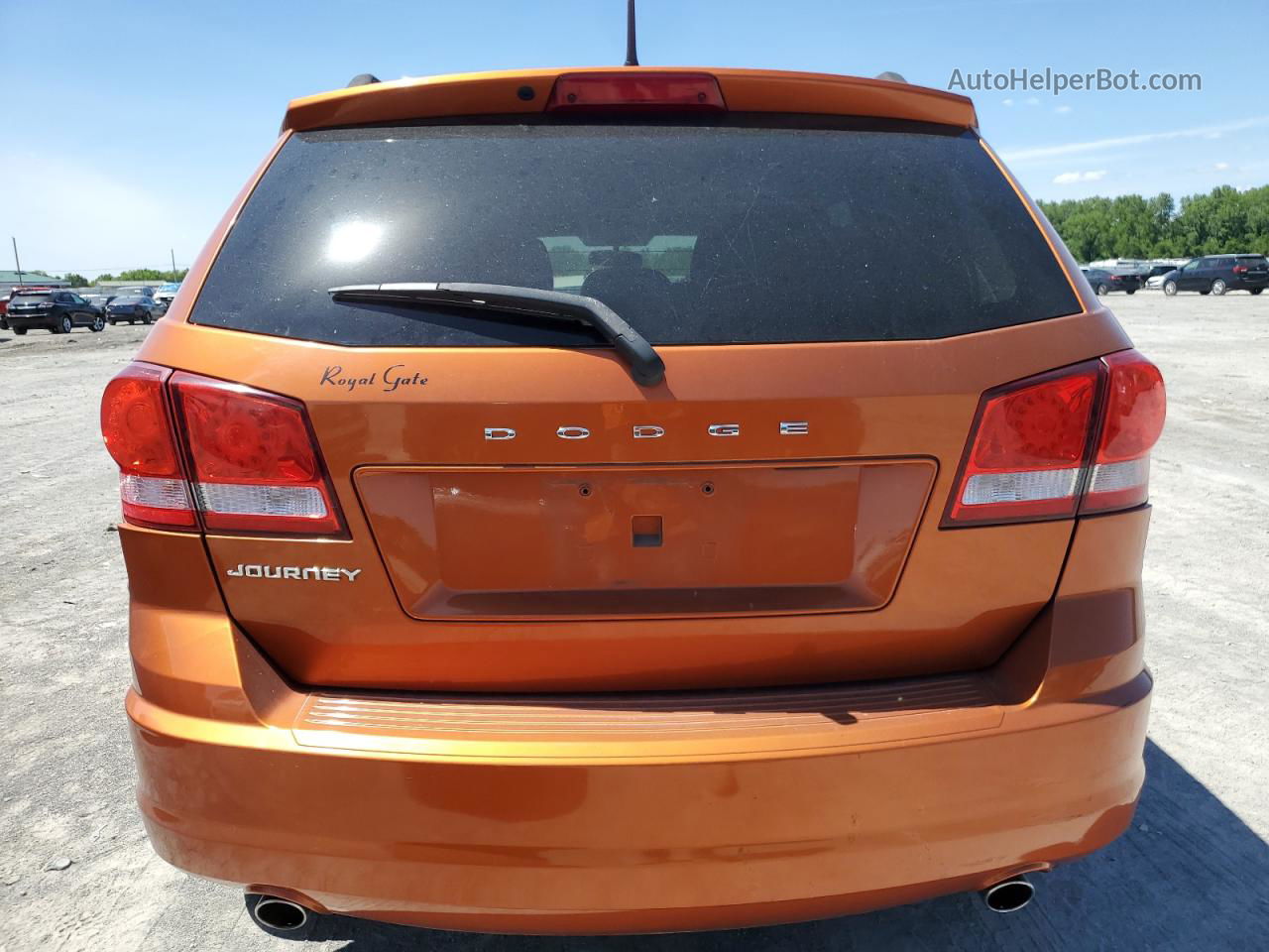 2011 Dodge Journey Mainstreet Orange vin: 3D4PG1FG3BT506693