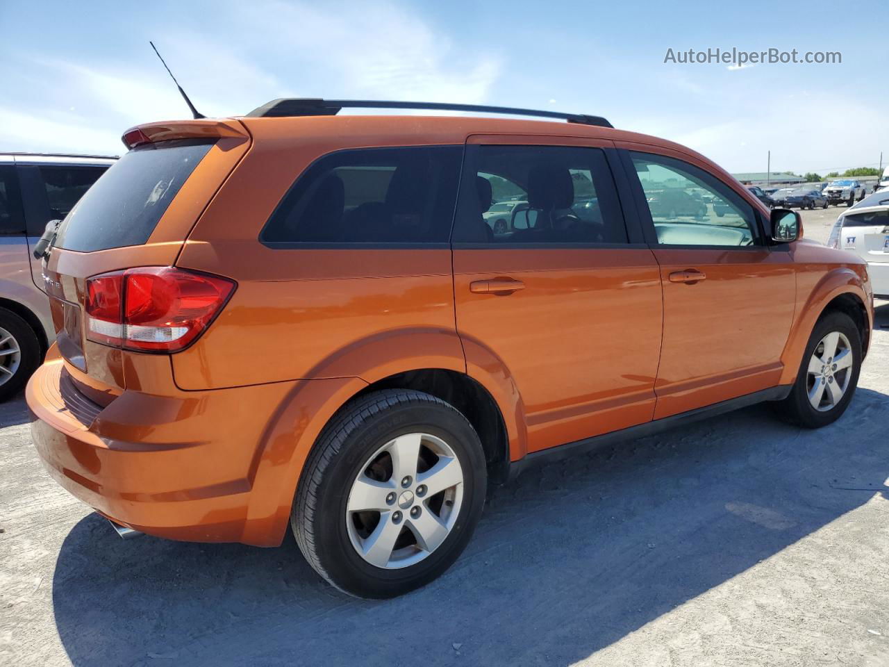 2011 Dodge Journey Mainstreet Orange vin: 3D4PG1FG3BT506693