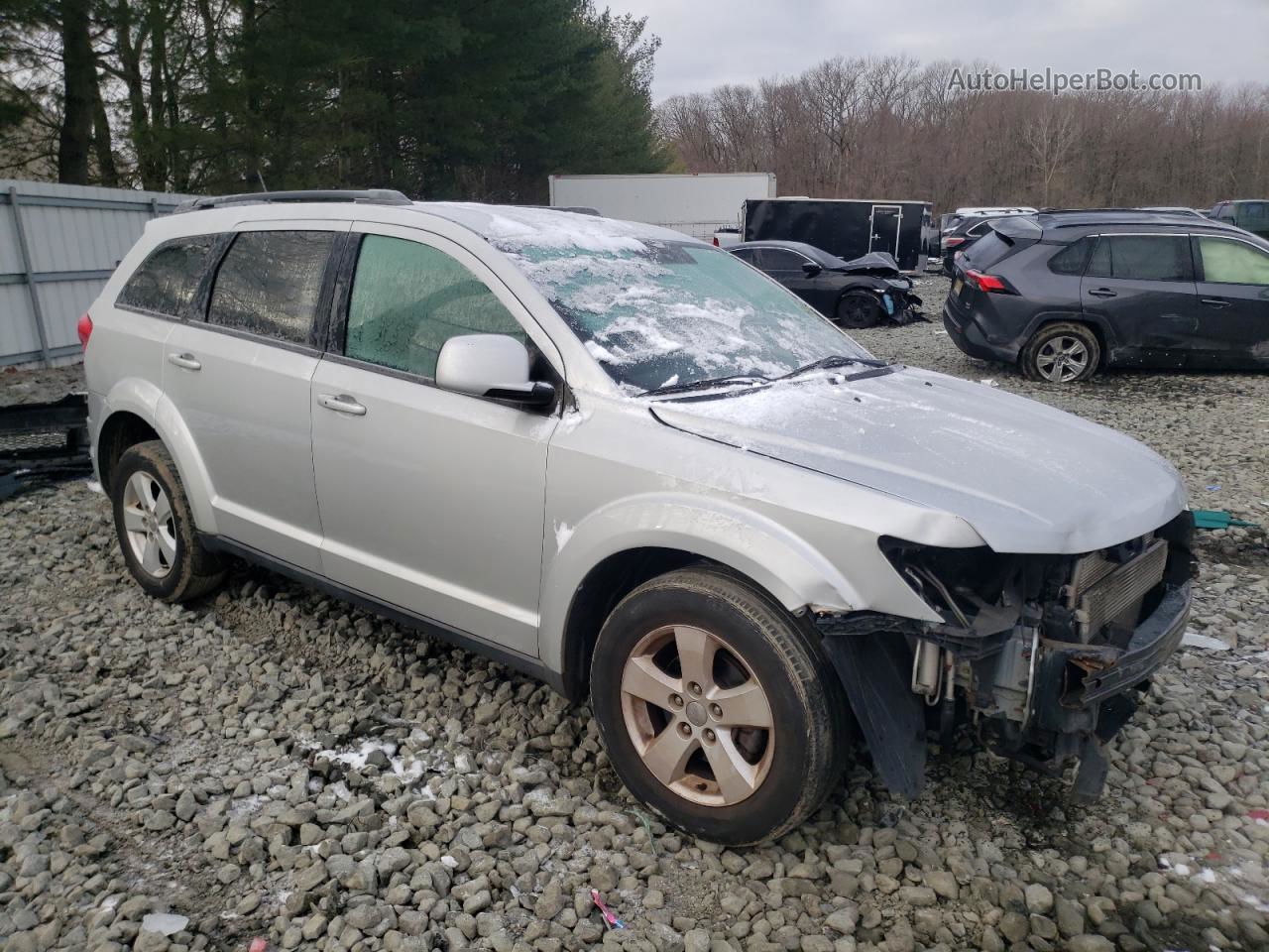 2011 Dodge Journey Mainstreet Silver vin: 3D4PG1FG3BT526992