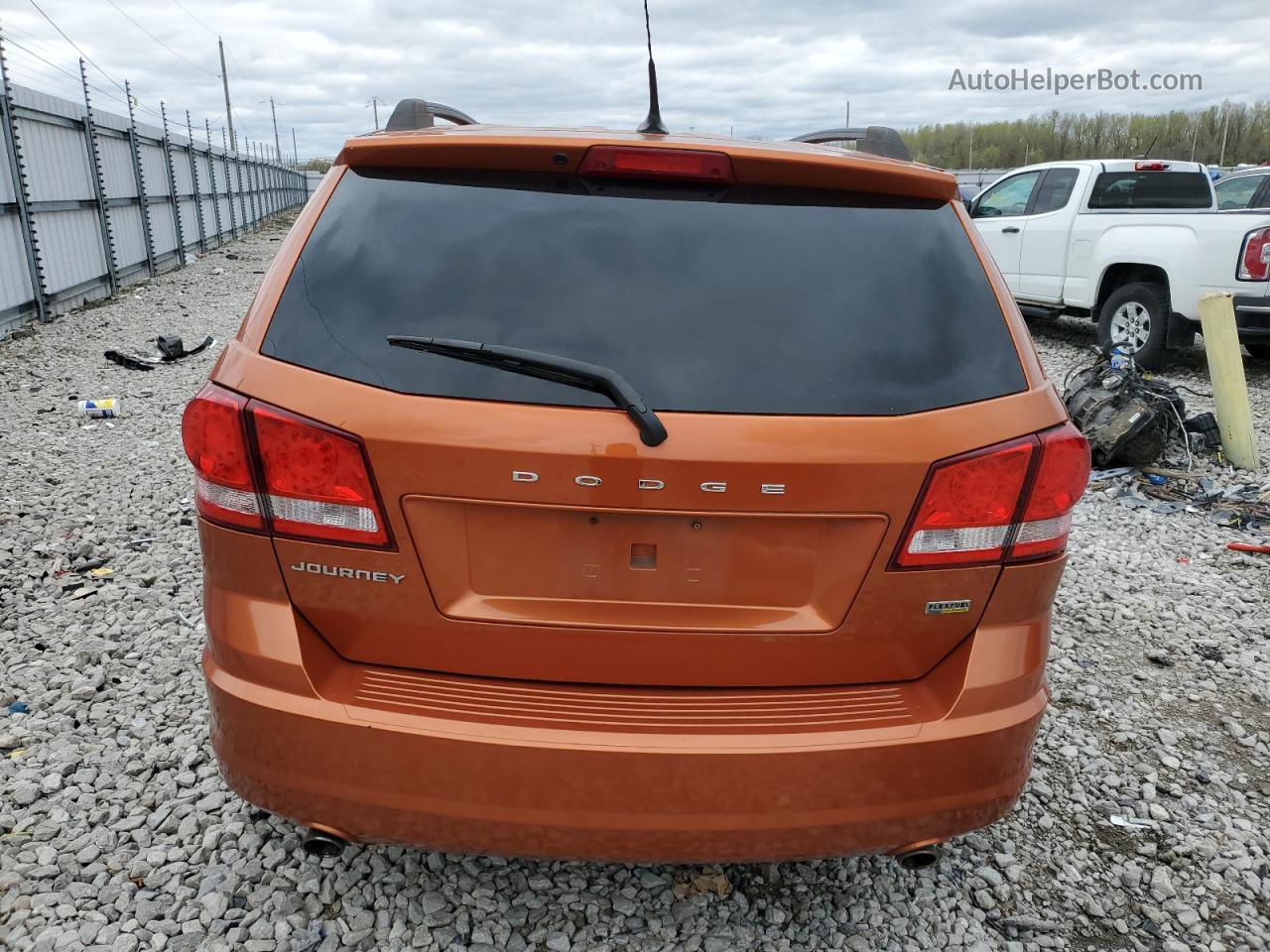 2011 Dodge Journey Mainstreet Orange vin: 3D4PG1FG3BT543324