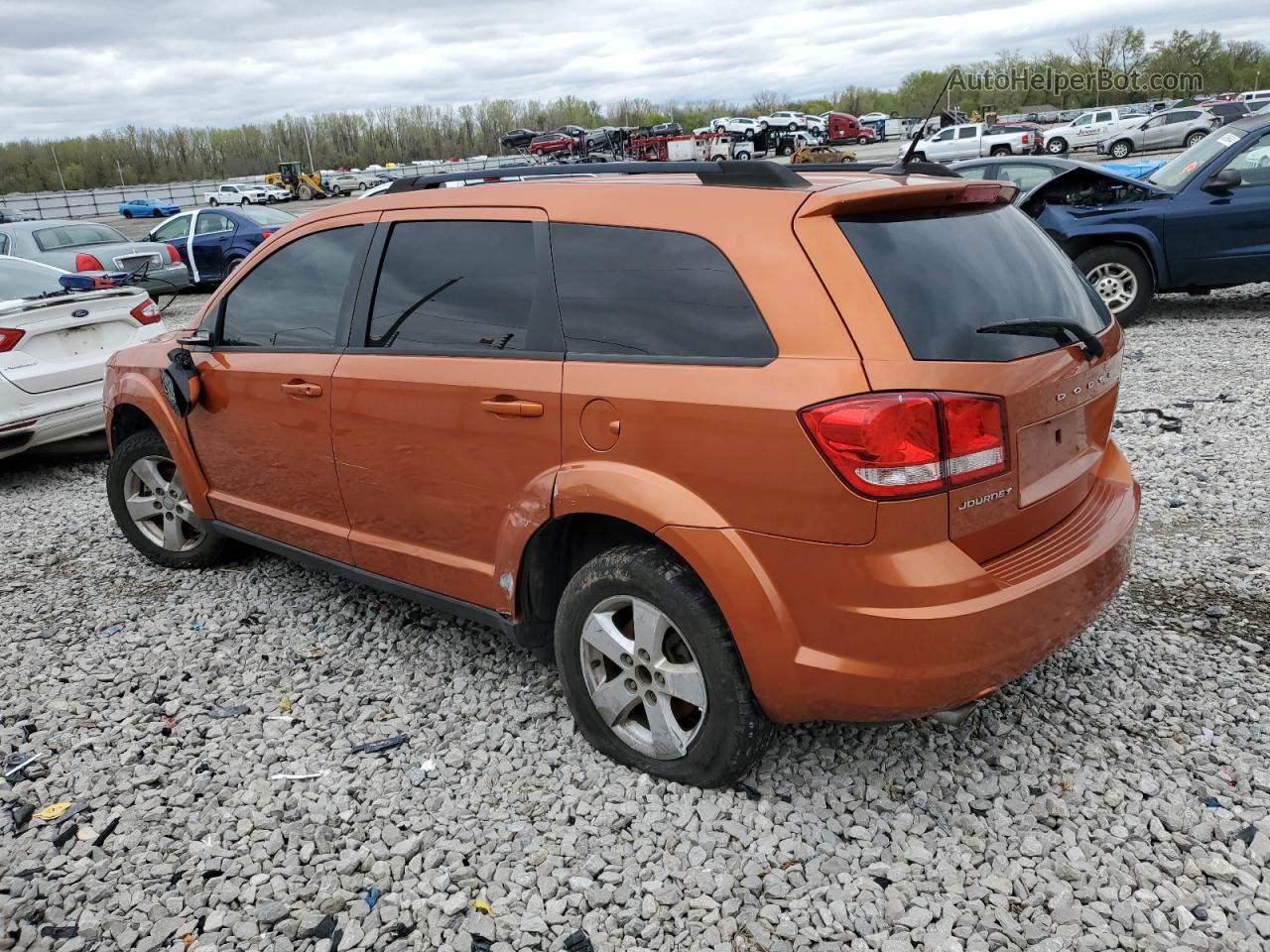 2011 Dodge Journey Mainstreet Оранжевый vin: 3D4PG1FG3BT543324