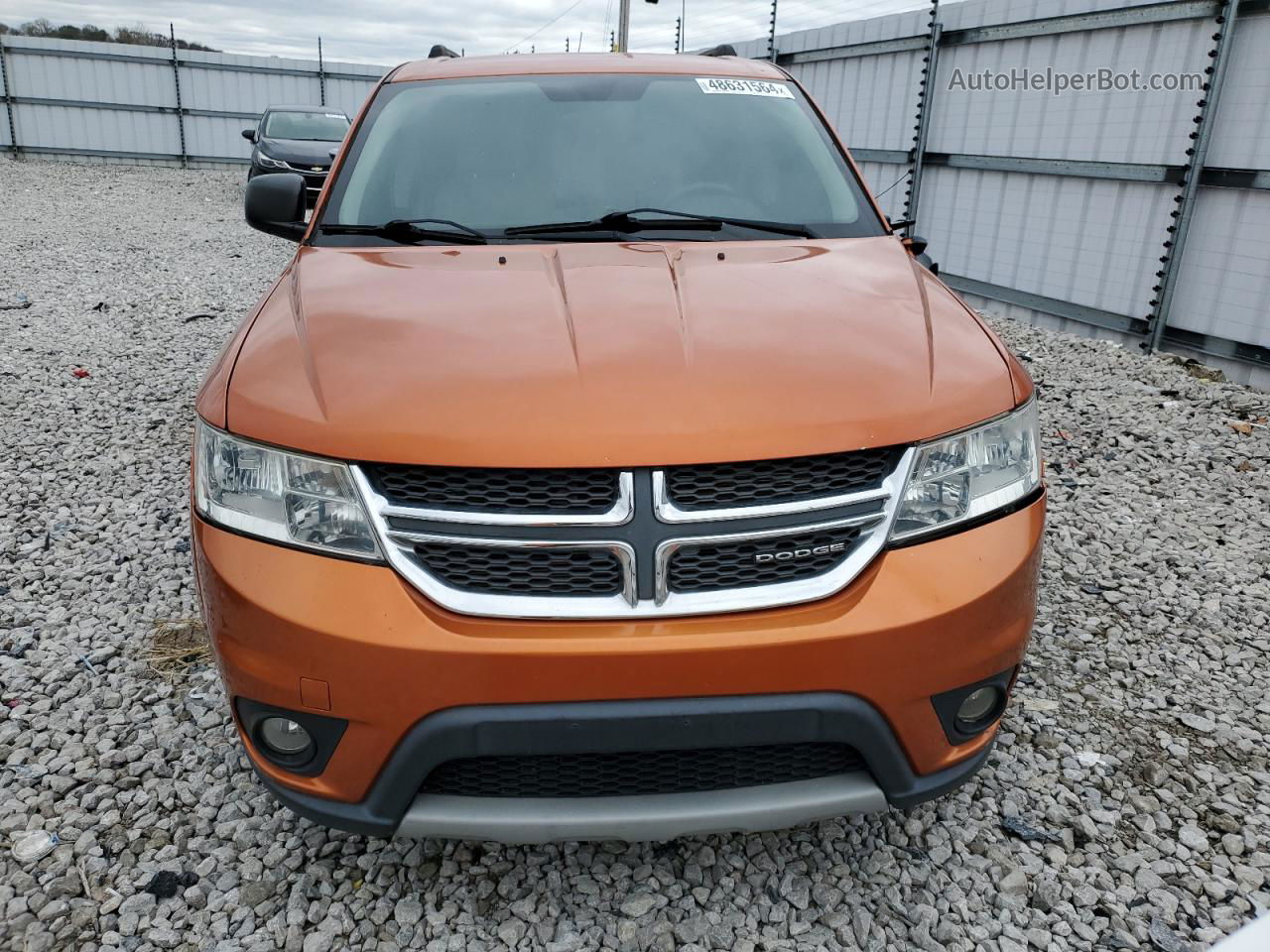 2011 Dodge Journey Mainstreet Orange vin: 3D4PG1FG3BT543324