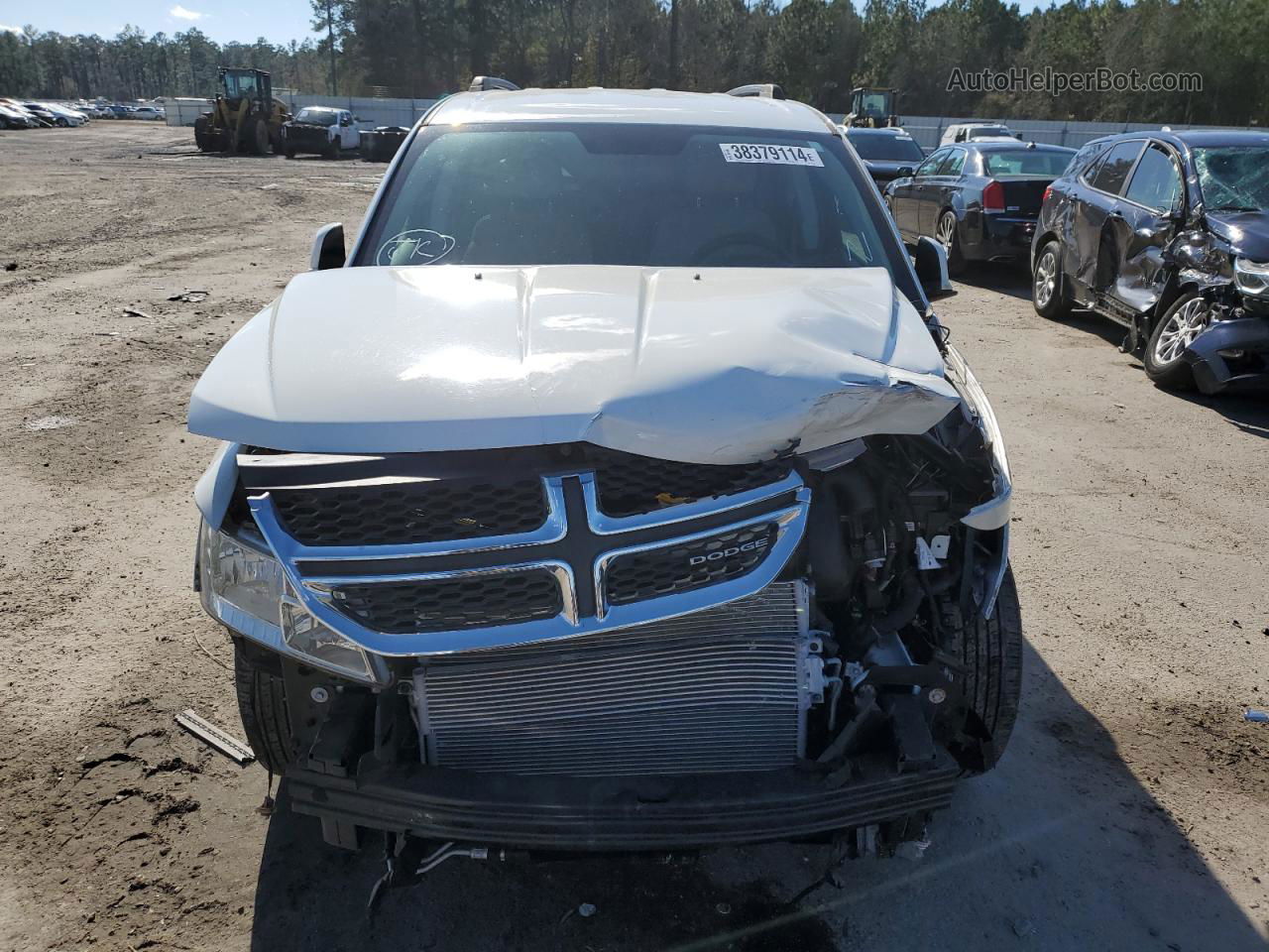 2011 Dodge Journey Mainstreet White vin: 3D4PG1FG3BT544120