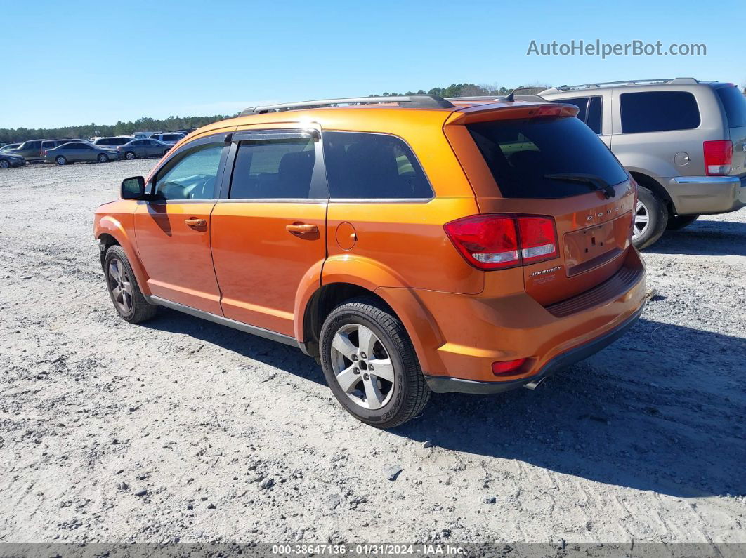 2011 Dodge Journey Mainstreet Оранжевый vin: 3D4PG1FG3BT552380