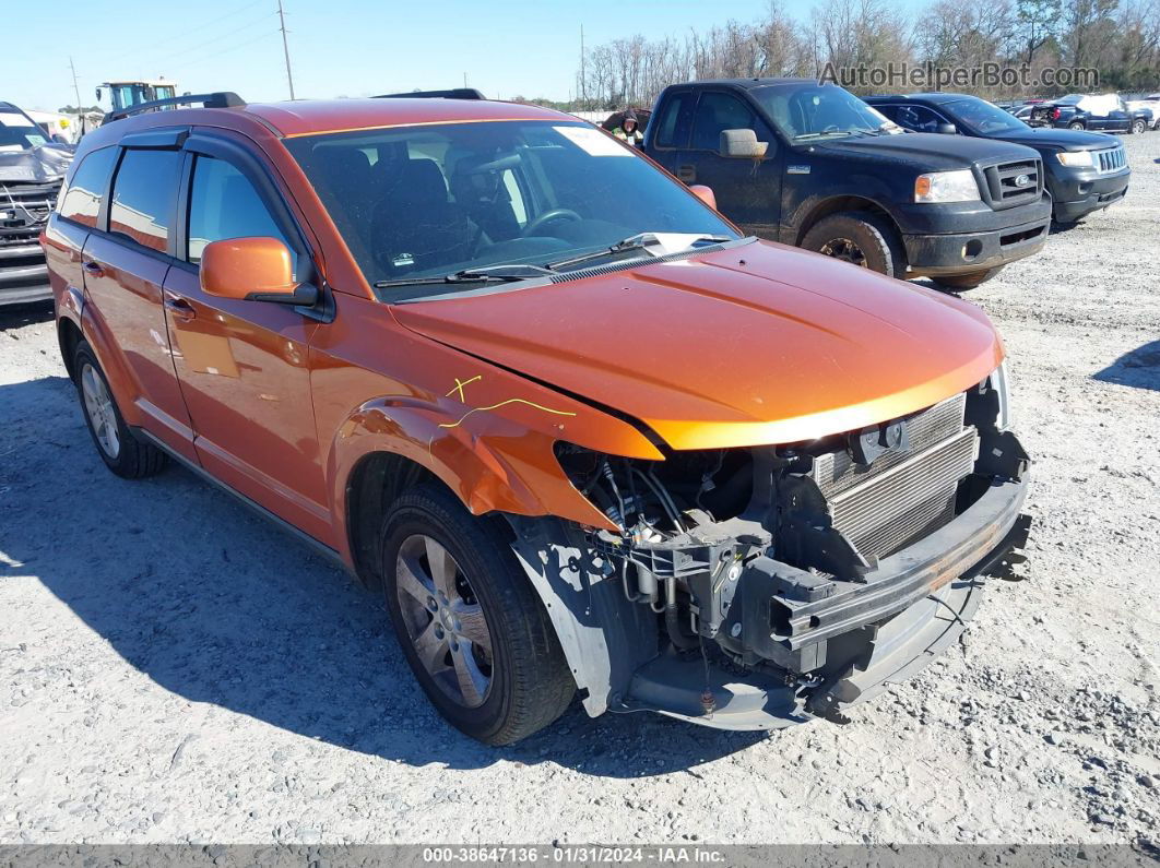 2011 Dodge Journey Mainstreet Оранжевый vin: 3D4PG1FG3BT552380