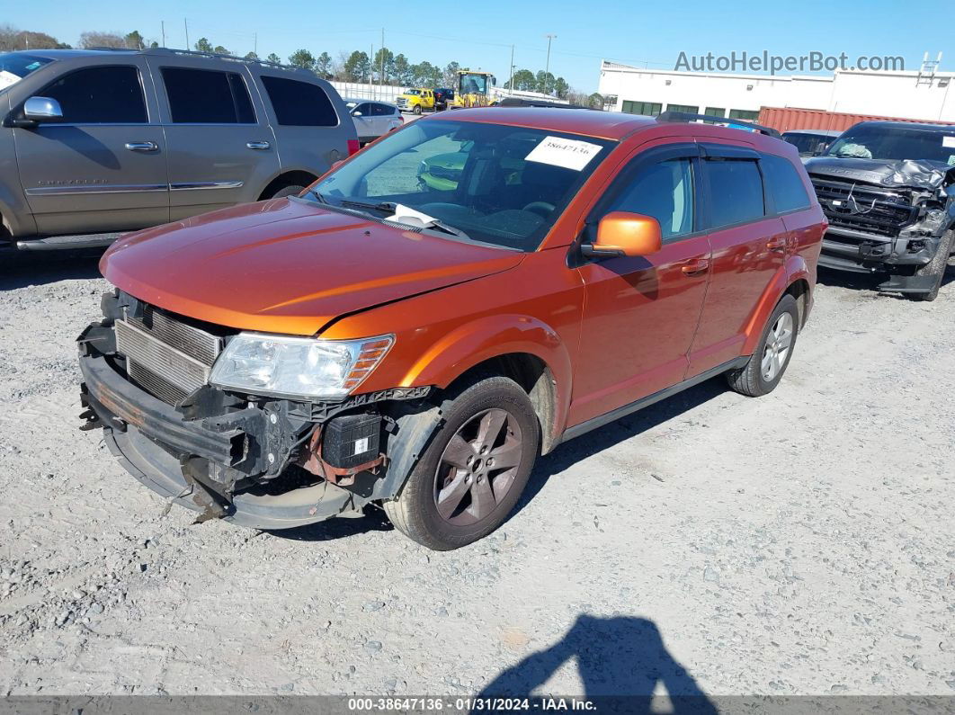 2011 Dodge Journey Mainstreet Оранжевый vin: 3D4PG1FG3BT552380