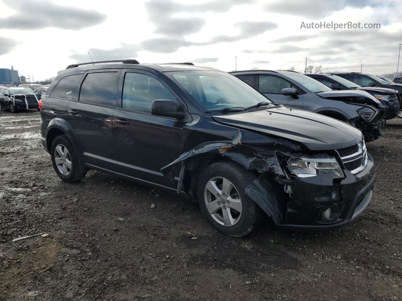 2011 Dodge Journey Mainstreet Black vin: 3D4PG1FG4BT537774