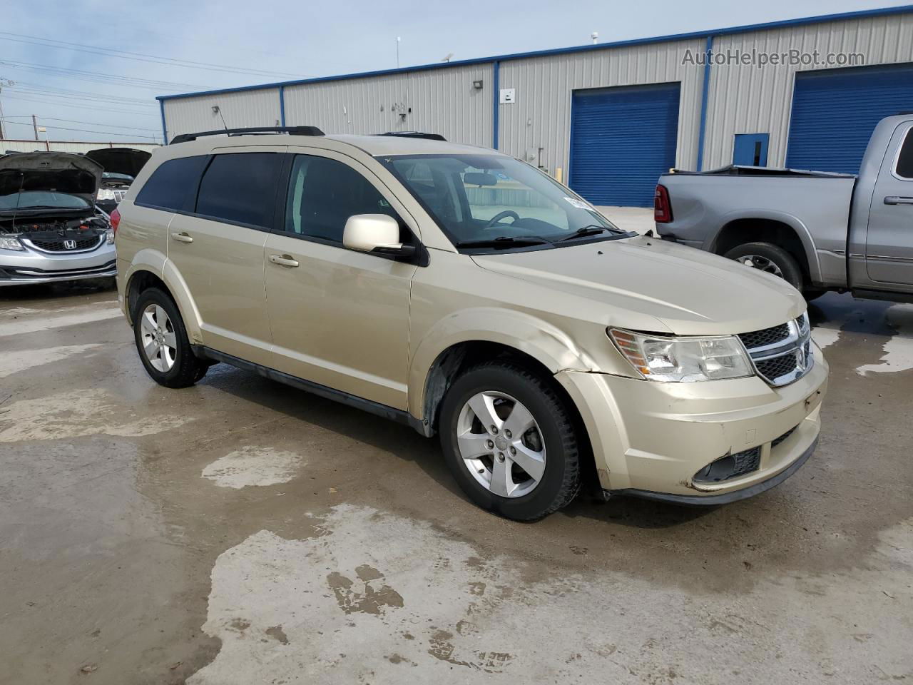 2011 Dodge Journey Mainstreet Желто-коричневый vin: 3D4PG1FG5BT501169