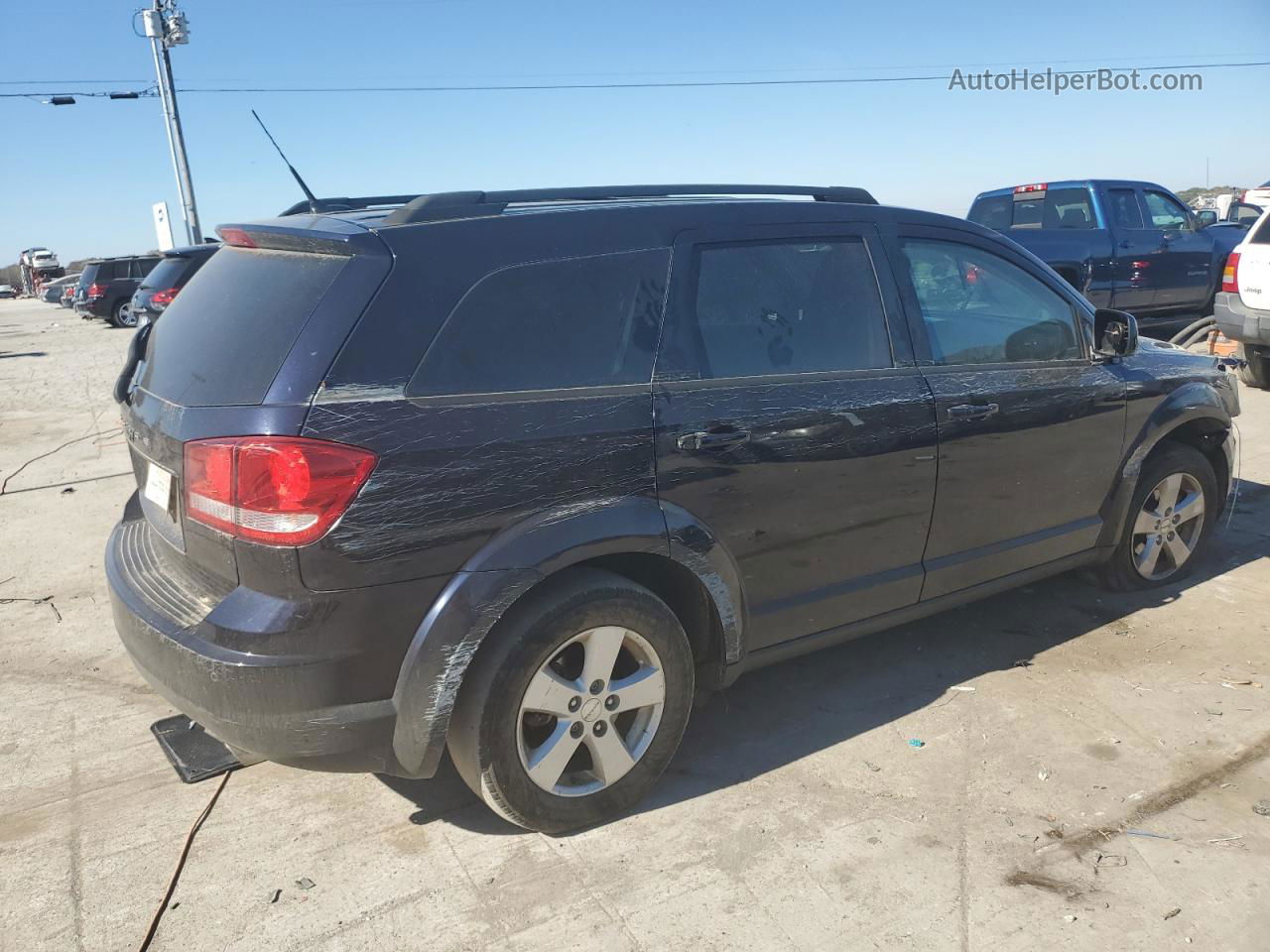 2011 Dodge Journey Mainstreet Black vin: 3D4PG1FG6BT517428