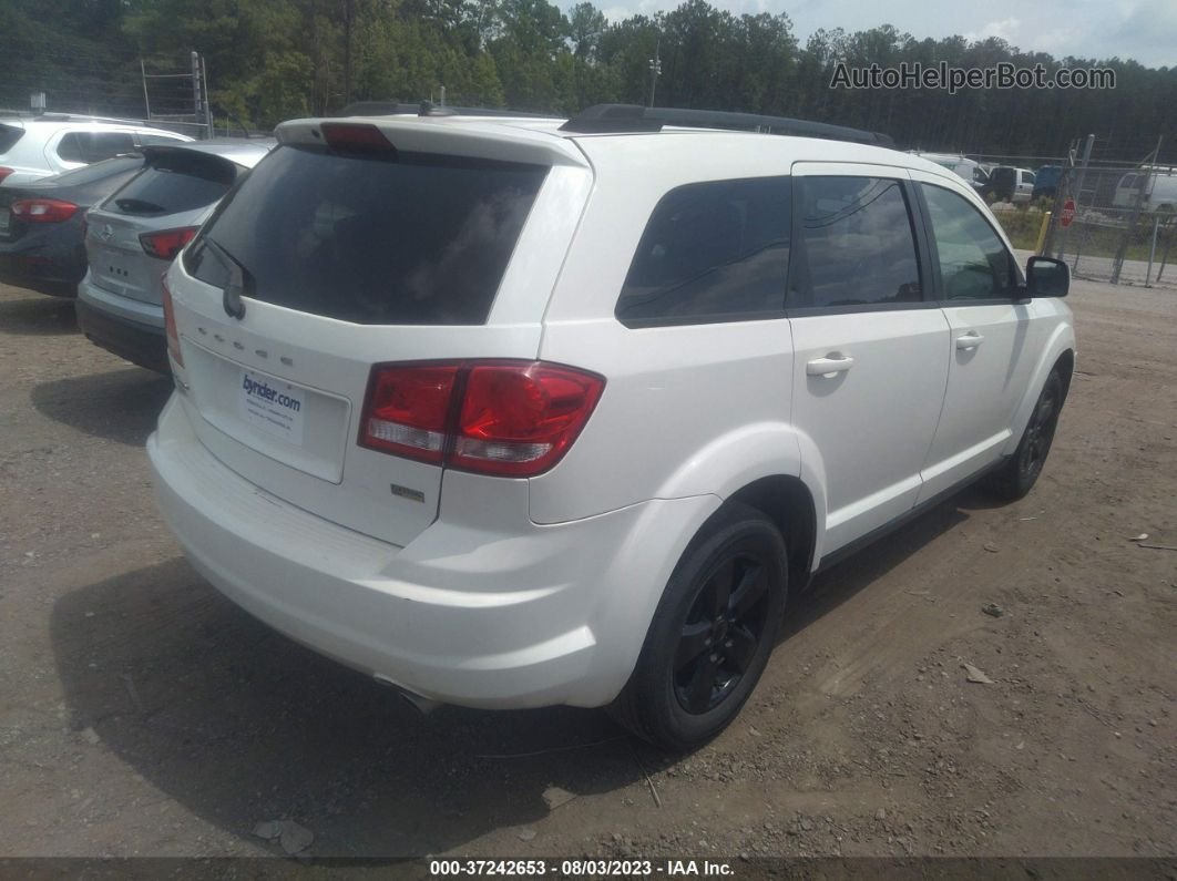 2011 Dodge Journey Mainstreet White vin: 3D4PG1FG6BT518465