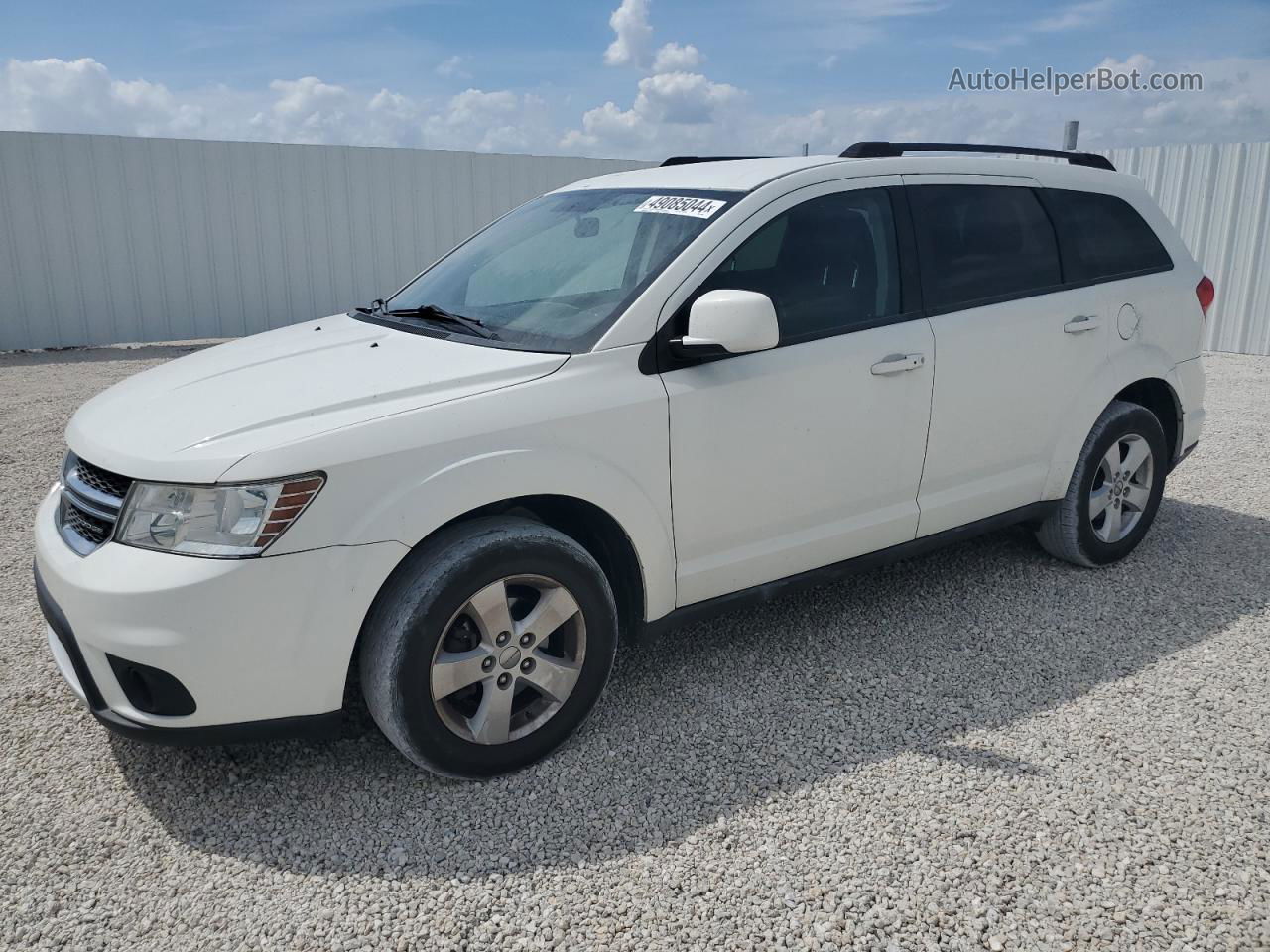 2011 Dodge Journey Mainstreet White vin: 3D4PG1FG6BT554561