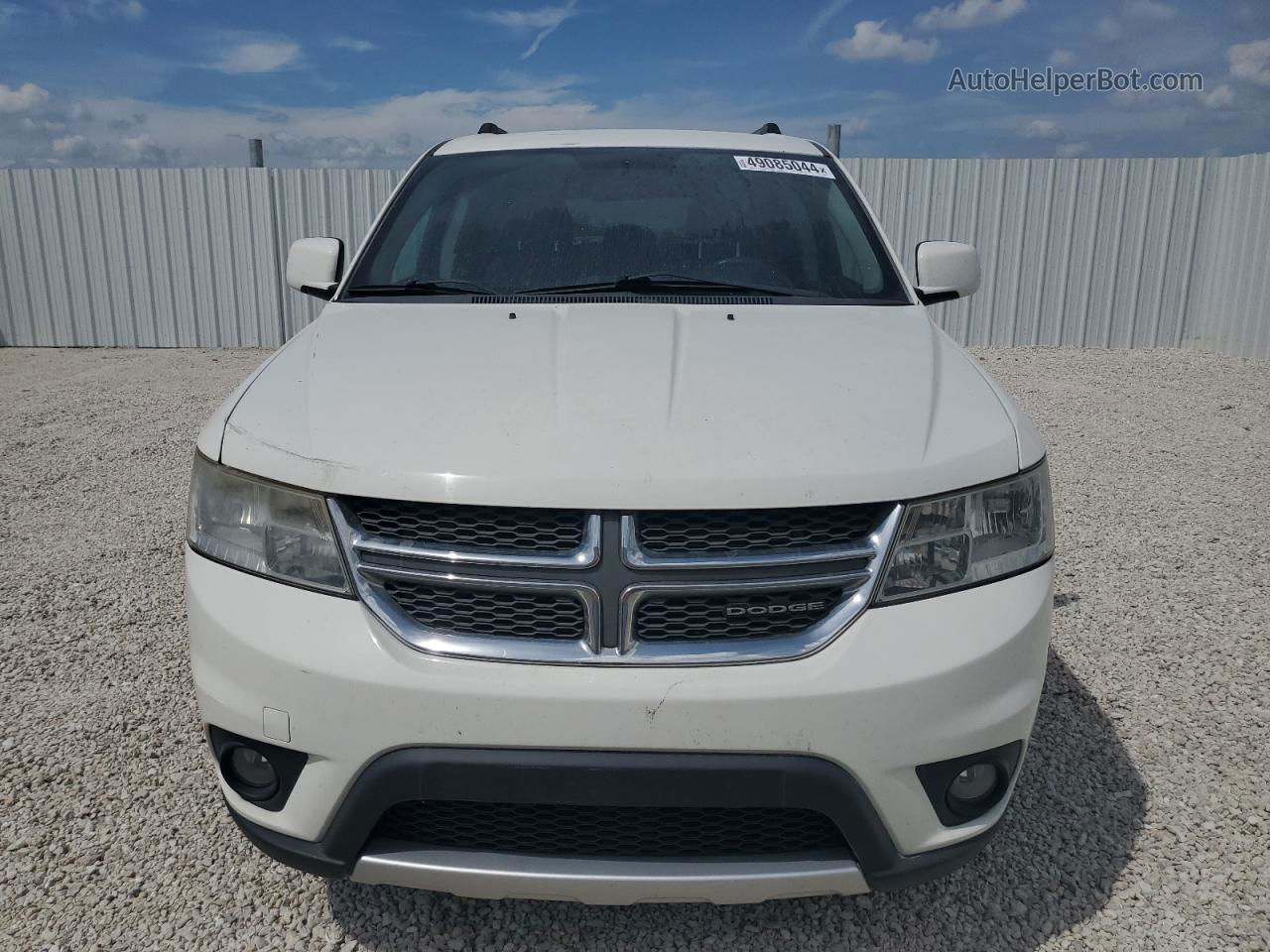 2011 Dodge Journey Mainstreet White vin: 3D4PG1FG6BT554561