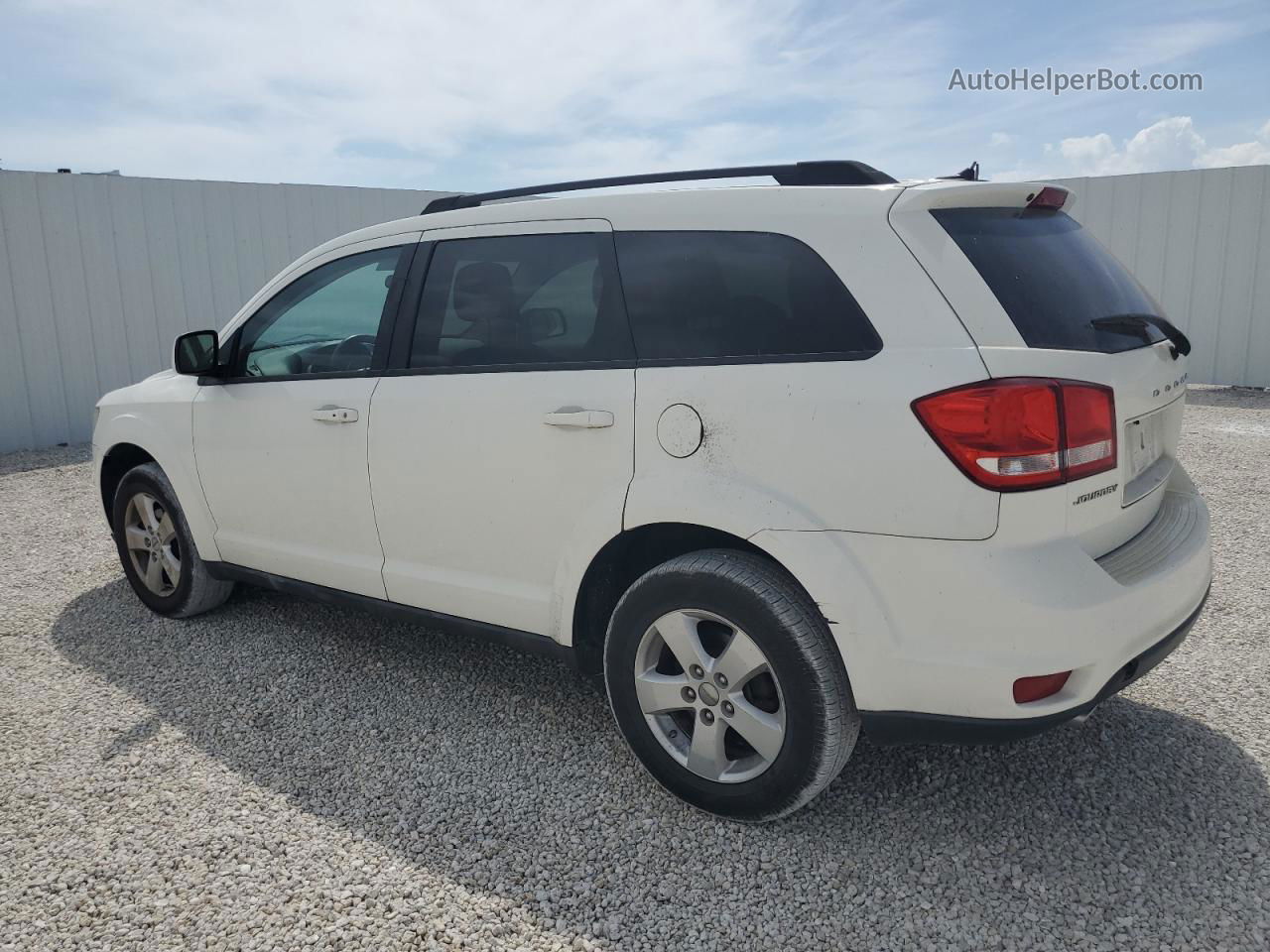 2011 Dodge Journey Mainstreet White vin: 3D4PG1FG6BT554561