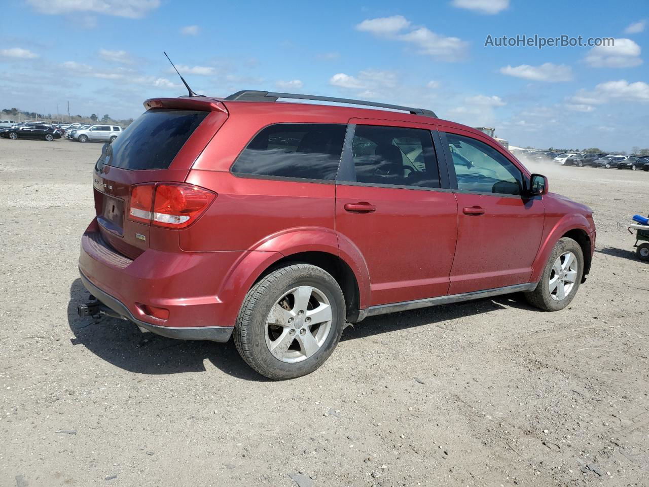 2011 Dodge Journey Mainstreet Красный vin: 3D4PG1FG7BT524999