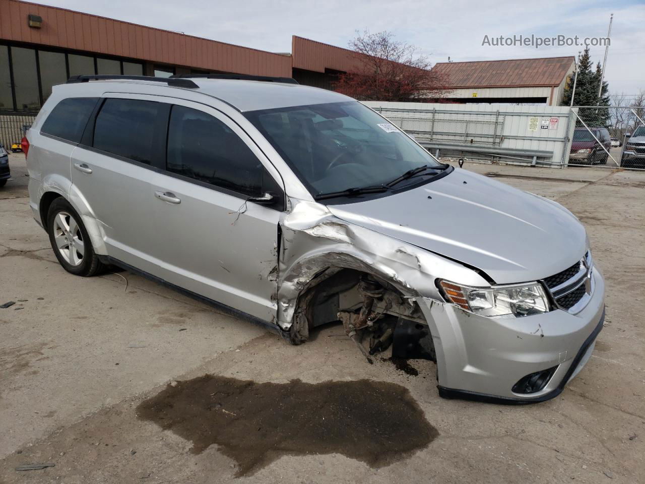 2011 Dodge Journey Mainstreet Silver vin: 3D4PG1FG7BT530494